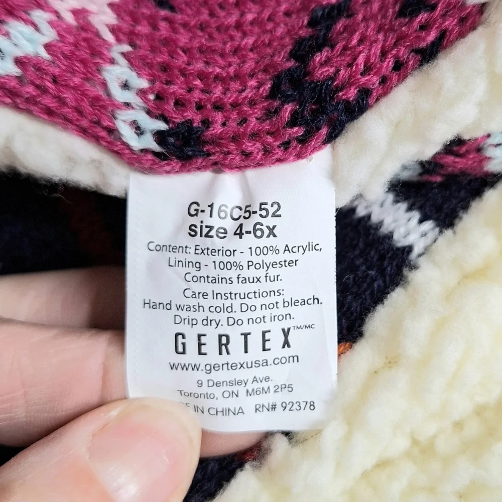 Gertex Plush Scarf, Bundle (2) Snowflakes & (1)Stripes Set of 3, Ages 4-6, NWt